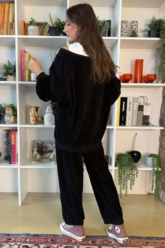 Terry B Classic Sweatshirt Black